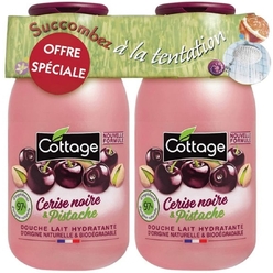 Набор косметический (Увлажняющее молочко для душа Black Cherry&Pistachia /Moisturizing Shower Milk 250мл х 2 шт)