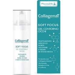 Pharmalife Reserch CollagenaT Soft Focus eye contour gel Гель для контура глаз с морским коллагеном кофеином и пептидами