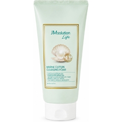 Очищающая пенка для лица JMsolution Life Cotton Cleansing Foam, 300 мл