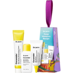 Набор косметический (Увлажняющая сыворотка для лица Ceramidin Skin Barrier Serum Toner 15 мл+Увлажняющий крем для лица Ceramidin Skin Barrier Moisturizing Cream 15 мл+Увлажняющий крем для глаз +Ceramidin Skin Barrier Moisturizing Eye Cream 5 мл)