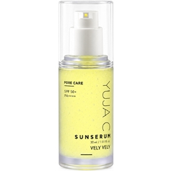 Придающая сияние солнцезащитная сыворотка для лица SPF50+ PA++++ Vely Vely Yuja C Sun Serum, 30 мл