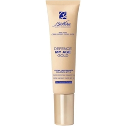 BioNike Крем для лица тонирующий DEFENCE MY AGE GOLD tinted perfecting cream SPF 15, 40 мл