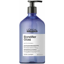 L`Oreal Professionnel Serie Expert Blondifier Gloss Шампунь восстанавливающий для осветленных и мелированных волос, 500 мл