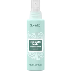 Ollin Curl&Smooth Hair Термозащитный разглаживающий спрей 150мл