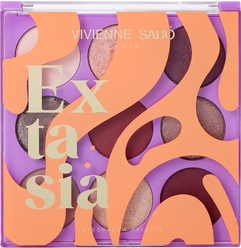 Палетка теней Extasia, тон 01 (9 тонов), 13,5 гр