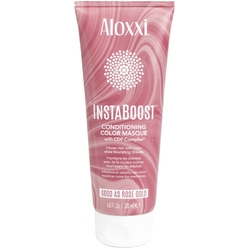Тонирующая маска для волос Aloxxi InstaBoost Colour Masque Rose Gold (Розовое золото), 200 мл.