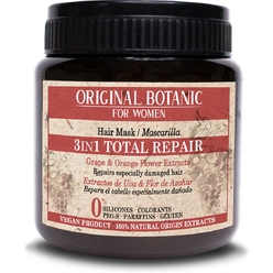 Маска для полного восстановления волос 3 в 1 для женщин Hair Mask 3 in 1 Total Repair, 250 мл