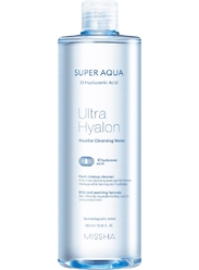 Мицеллярная вода для снятия макияжа Missha Super Aqua Ultra Hyalron Cleansing Water, 500 мл