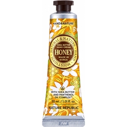 Крем для рук с маслом ши «Мёд» Hand&Nature Honey Hand Cream, 30 мл