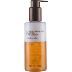 Масло для душа двухфазное питательное  Bourbon Vanilla Shaw Creamy Oil Blend Shower, 200 мл