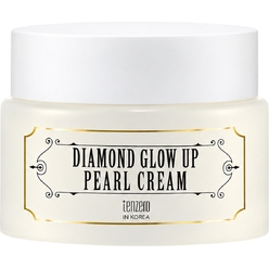 Выравнивающий тон, увлажняющий крем для сияния кожи лица Tenzero Diamond Glow Up Cream, 80 г