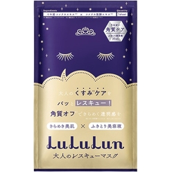 Маска для лица обновляющая антивозрастная Face Mask LuLuLun One Night Anti-Age Renewal 1 шт, 35 мл