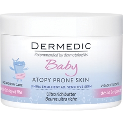 Интенсивное липидовосполняющее масло Dermedic Emolient Linum Baby, 225 мл