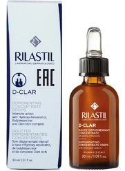 Депигментирующая сыворотка с пептидами D-Clar Depigmenting Concentrate Drops, 30 мл