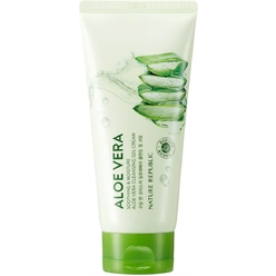 Успокаивающий и увлажняющий очищающий гель для лица Soothing & Moisture Aloe Vera Cleansing Gel Cream, 150 мл