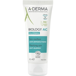Крем для комплексного ухода за проблемной кожей A-Derma Biology AC Global, 40 мл