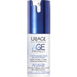 Многофункциональный крем для контура глаз Урьяж Uriage Age Protect Eye Contour Creme Multiactions, 15 мл