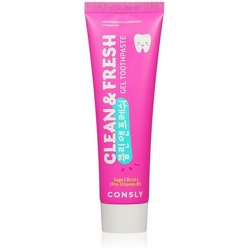 Гелевая зубная паста Clean&Fresh для защиты дёсен и зубов с экстрактами шалфея, березы и провитамином B5, 105г