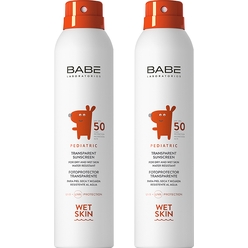 Набор Детский солнцезащитный спрей SPF 50 Transparent Sunscreen 1+1 , 200 мл х 2 шт