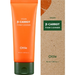 Пенка для умывания с соком моркови Vegan Beta-Carrot Foam Cleanser, 100 мл