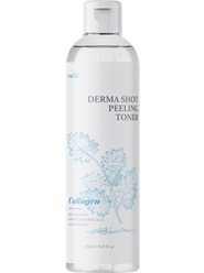 Очищающий тонер для лица с коллагеном Derma Shot Peeling Toner Collagen, 250 мл