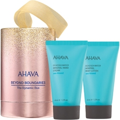 Набор косметический (Минеральный крем для рук Mineral Hand Cream Sea-Kissed 40,  мл+Минеральный лосьон для тела Mineral Body Lotion Sea-Kissed, 40 мл)