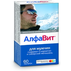Алфавит для мужчин, таблетки № 60 шк