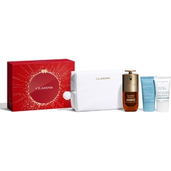 Набор (Двойная сыворотка для лица Double Serum Light Texture,30мл+Увлажняющий дневной крем для нормальной и сухой кожи лица Hydra-Essentiel Creme Desalterante,15мл+Криомаска для лица Cryo-Flash Cream-Mask,15мл+сумка)