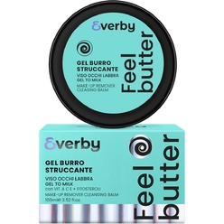 Очищающий бальзам для снятия макияжа лица, глаз и губ Everby Feel Butter Make-Up Remover Cleansing Balm, 100 мл
