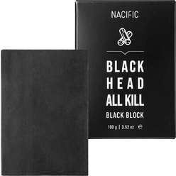 Очищающее твердое туалетное мыло с углем Blackhead All Kill Black Block, 100 г