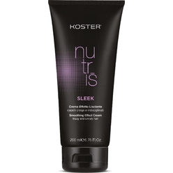 Крем с разглаживающим эффектом для вьющихся и непослушных волос Nutris Sleek Smoothing Effect Cream, 200 мл