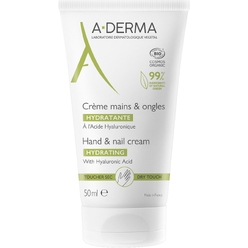 Увлажняющий крем для рук и ногтей A-DERMA, 50 мл 