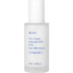 Увлажняющая кремовая сыворотка для лица с молочным экстрактом UYU Cream Ampoule, 50 мл