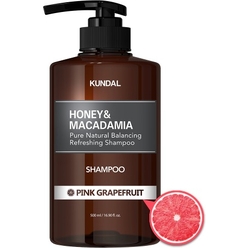 Шампунь KUNDAL HONEY & MACADAMIA NATURE SHAMPOO PINK GRAPEFRUIT, 500 мл