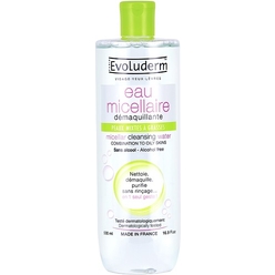 Мицеллярная вода для жирной кожи Evoluderm Eau Micellaire Demaquillante Peaux Mixtes a Grasses Oily Skin, 250 мл