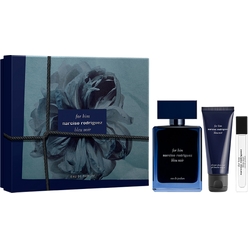 Парфюмерно-косметический набор For Him Bleu Noir (Парфюмерная  вода 100 мл+ Шампунь и гель для душа 50 мл + Парфюмерная  вода 10 мл)