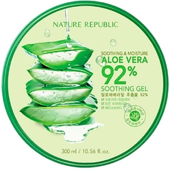 Успокаивающий и увлажняющий гель для, тела и волос Soothing & Moisture Aloe Vera 92% Soothing Gel