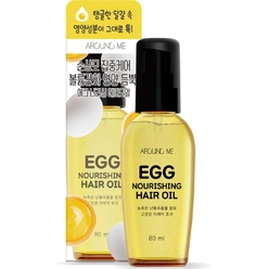 Питательное масло для волос Around Me Egg Nourishing Hair Oil, 80 мл