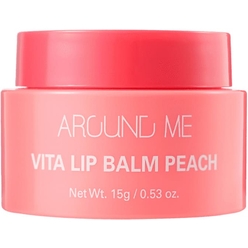 Бальзам для губ с экстрактом персика Around Me Vita Lipbalm Peach, 15 г