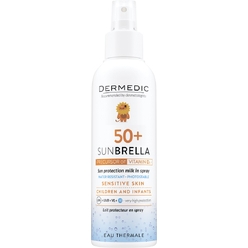 Солнцезащитное молочко-спрей для детей SPF50 Dermedic Sunbrella Baby, 150 мл