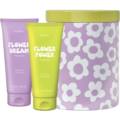 Набор (Гель для душа Flower Dream Fragrance, 200 мл+Гель для душа Flower Power Fragrance, 200 мл)