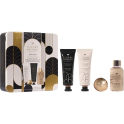 Набор Sparkling Pear & Nectarine Blossom (Гель для душа Body Wash, 50 мл+Крем для тела Body Cream, 50мл+Соль для ванны Bath Fizzer, 25 г+Крем для рук и ногтей Hand & Nail Cream, 50мл)
