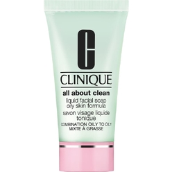 Сильнодействующее жидкое мыло для жирной кожи Clinique All About Clean Liquid Facial Soap - Oily Skin Formula, 30мл