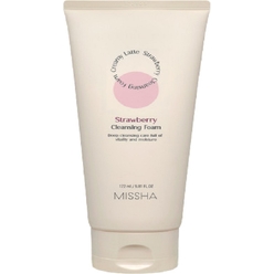 Пенка для умывания Missha Creamy Latte Cleansing Foam (Strawberry), 172 мл