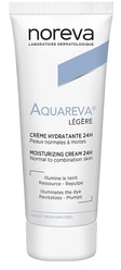 Увлажняющий крем для лица 24 ч, легкая текстура Aquareva Moisturizing Cream 24H, 40 мл
