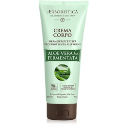Крем для тела защитный с Алоэ Вера L'Erboristica Fermented Organic Aloe Vera Body Cream, 200 мл