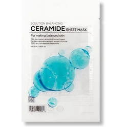 Увлажняющая тканевая маска для лица Tenzero Solution Balancing Ceramide Sheet Mask, 25 мл