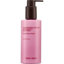 Крем для тела увлажняющий, моделирующий Login Forest Overflow Seoul Bouquet Contoured Fit Body Cream, 200 мл