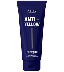 Ollin Anti-Yellow Антижелтый шампунь для волос, 250 мл