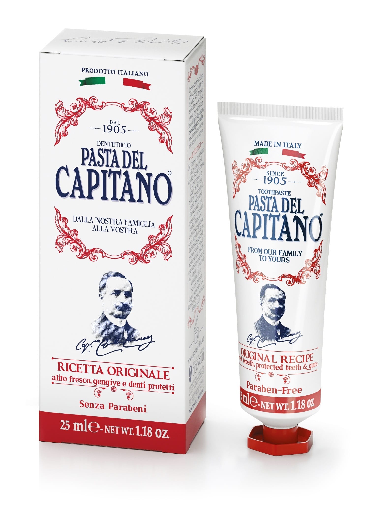 Зубная паста Pasta del Capitano 1905 Original Recipe toothpaste